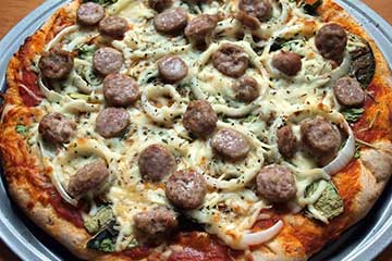 Sausage Pizza